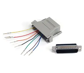 StarTech modulární redukce DB25 (M) - RJ45 (F) šedá / Sériový adaptér / RS-232