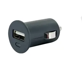 Schwaiger autonabíječka 1x USB černá / Autonabíječka / 2,4 A / 12 W