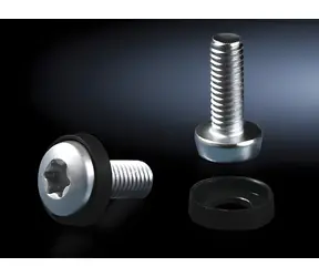 Rittal Šrouby M5 16 mm stříbrné / Šrouby do racku / M5 / 16 mm / 50 ks