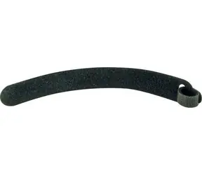 Schwaiger páska se suchým zipem černá / Stahovací páska / 170 x 12 mm / 10 ks