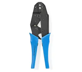 Nedis krimpovací kleště BNC/F/RG58/RG59 černá, modrá / Krimpovací kleště / Ráčnové / Kov, PVC