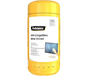 Fellowes Čisticí ubrousky pro obrazovky / Čisticí ubrousky / 100 ks / LCD/TFT/Plasma