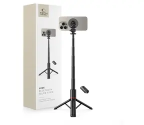 Tech-Protect L06S černá / Selfie tyč / se stativem
