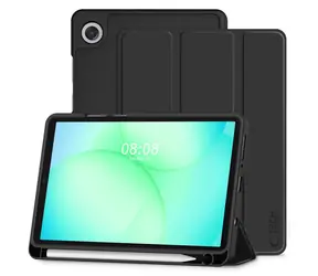Tech-Protect SC Pen černá / Pouzdro / Samsung Galaxy Tab A9/A11 8.7" X110/X115/X133/X135 / schránka na stylus