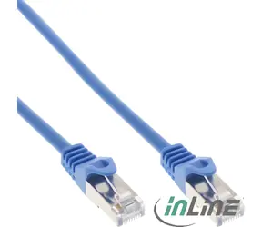 EFB Cat5e SF/UTP modrá / Patch kabel / 5 m / RJ-45 / PVC / CCA