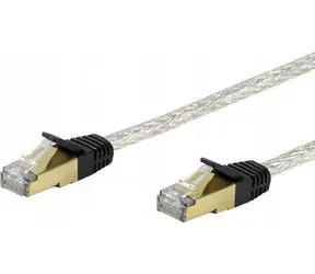 Vivanco CAT 6e bílá / Síťový kabel / U/UTP / 2 m / RJ-45