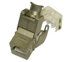 XtendLan Keystone jack RJ45 / Keystone modul / CAT6A / STP / zaklapávací / bez nástrojů
