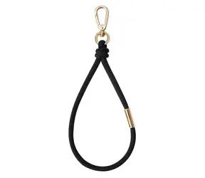 iDeal Cord Phone Wristlet černá / Poutko na zápěstí pro telefon / univerzální / 1,4 m