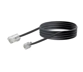 Schwaiger RJ-11 - RJ-45 černá / Telefonní kabel / 6P2C - 8P2C / 3 m