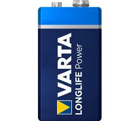 Varta LONGLIFE Power 9V Block / Baterie / Zinek-oxid manganičitý (Zn/MnO2) / 2 ks