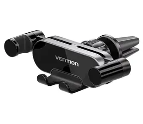 Vention Automatický držák telefonu do auta šedý / Držák do auta / Úchyt na mřížku ventilace / Univerzální 11,9-18,3 cm