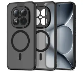 Tech-Protect MagMat MagSafe matná černá / Kryt / Xiaomi Redmi Note 15 Pro+ 5G, Poco M8 Pro / MagSafe