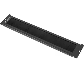 Lanberg AK-1106-B černá / Kartáčový panel / 19" / pro skříně FF01, FF02, WF02