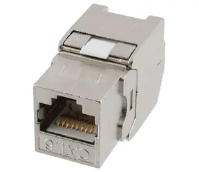 XtendLan Keystone RJ45 CAT6 STP / Keystone modul / Stíněný / Zaklapávací / Bez nástrojů