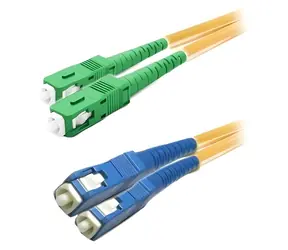 XtendLan FO patch SC/APC-SC 3m / Optický patch kabel / duplex / 9/125 / G.652d / LS0H