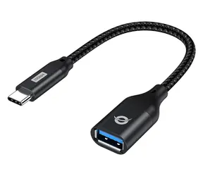 Conceptronic Adaptér USB-C - USB-A černá / Adaptér / USB 3.2 Gen 2 / 10 Gbit/s / 0,2 m