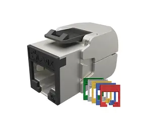 Solarix Keystone RAL FIT / Keystone konektor / CAT5E / STP / RJ45 / samořezný