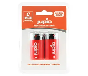 Jupio C 5000mAh 2ks / Baterie / dobíjecí / malý monočlánek