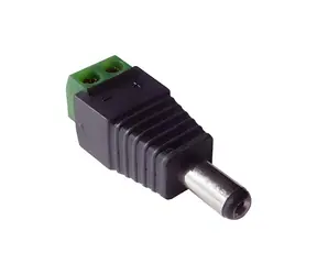 Wantec 5830 Adaptér DC konektor 5,5x2,5mm (M) na svorkovnici / Adaptér / 2 piny / Rovný