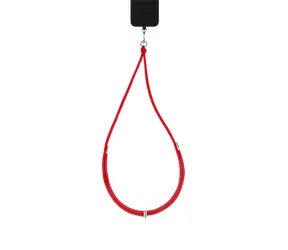 iDeal Cord Radiant Red / Popruh k telefonu / Univerzální / 1,4 m