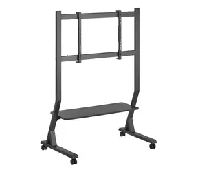 ART SD-22 černá / Mobilní stojan pro TV / 45-90" / VESA 800x400 / do 60 kg