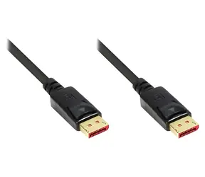 Good Connections DP1.4 černá / DisplayPort kabel / 0,5 m / 8K 60Hz / 4K 240Hz / 25,92 Gbit/s