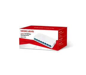 Mercusys MS108 / Switch / 8x 10/100 Mbps / Neřízený / Plastové tělo
