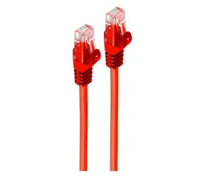 Shiverpeaks Cat7 U/UTP 5m červená / Patch kabel / RJ45-RJ45 / 600 MHz / 10 Gigabit Ethernet