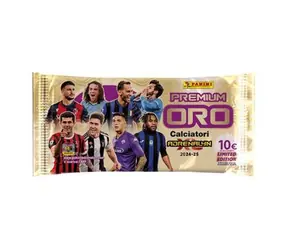 PANINI Karty Serie A 2024/2025 Adrenalyn GOLD PACKET / Sběratelské karty / Fotbal