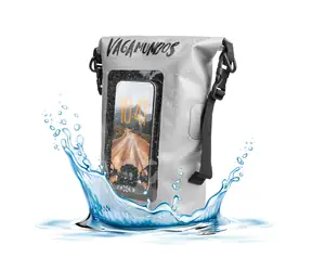 FIXED Float Bag Vandrácký Speciál šedá / Voděodolný vak / Kapsa pro mobil do 7,5" / 3 l