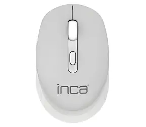 INCA IWM-243RG šedá / Bezdrátová myš / Tichý klik / 1600 DPI / 2.4 GHz / 2 tlačítka