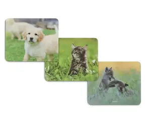 Hama Podložka pod myš Animals / Podložka pod myš / motiv zvířat / 220x180 mm / 12 ks v displeji