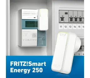 AVM FRITZ!Smart Energy 250 bílá / Senzor spotřeby energie / DECT-ULE / Pro digitální elektroměry