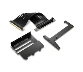 Sharkoon Angled Graphics Card Kit 4.0 černá / PCIe 4-slot Riser / PCIe 4.0 x16 / kabel 175mm