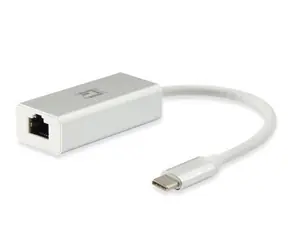 LevelOne USB-0402 / USB-C LAN adaptér / Gigabit Ethernet / RJ45