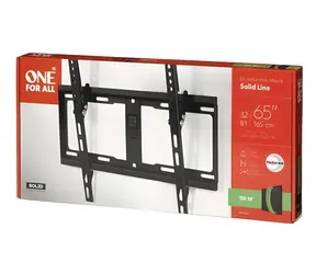 One For All WM4421 černá / Držák pro televize / 32-65" / naklápěcí 15° / VESA 400x400 / nosnost 100 kg