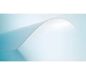 RS Office Durasens Soft podložka na stůl 50 x 70 cm / Podložka na stůl / čirá / PET / tl. 1,8 mm