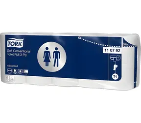 Tork Advanced T4 / Toaletní papír v roli / 3 vrstvy / 150 útržků