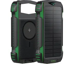 4smarts TitanPack Rugged UltiMag 20000mAh černo-zelená / Powerbanka / 20000 mAh