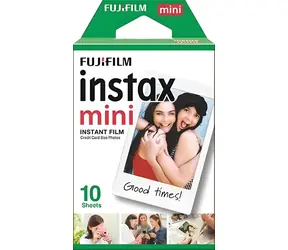 Fujifilm Instax Mini Glossy / Instantní film / lesklý povrch / ISO 800 / 10 ks
