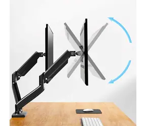 Blow stolní držák LCD TV / Držák pro dva monitory / 17-32" / VESA 75x75-100x100mm / nosnost 9 kg