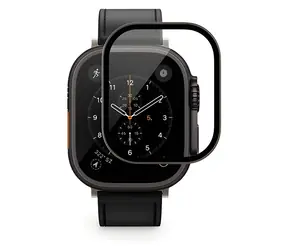 Epico UNUM SapphireShield černá / Ochranné sklo / Apple Watch Ultra 49mm / safírové sklo / titanový rámeček