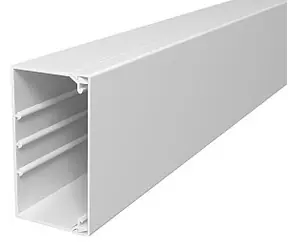 OBO Bettermann WDK60110RW / Elektroinstalační kanál / 60x110x2000 mm / PVC / s děrovaným dnem