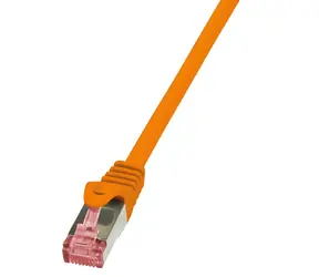 LogiLink oranžová / Patch kabel / Cat6 / S/FTP / RJ-45 / 2 m