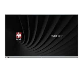 65" Avtek TS 8.1 Easy / Interaktivní dotykový displej / 4K UHD / IR dotyk / 20 dotykových bodů / Android 13