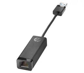 HP G2 adaptér USB 3.0 na Gigabit RJ45 / Síťový adaptér / USB 3.0 / Gigabit Ethernet / RJ-45 / černá