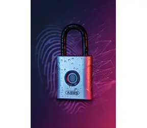 Abus 57/45 / Visací zámek / otisk prstu / 45 mm / odolný povětrnosti
