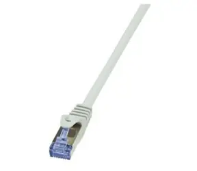 LogiLink šedá / Patch kabel / Cat7 S/FTP / RJ-45 / 2 m / 600 MHz
