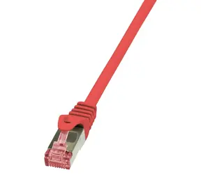 LogiLink červená / Patch kabel / Cat6 / S/FTP / RJ-45 / 2 m