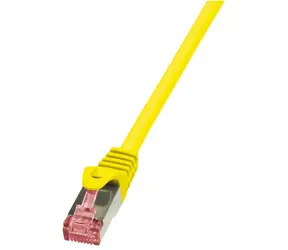 LogiLink CAT6 žlutá / Patch kabel / S/FTP / RJ-45 / 1,5 m